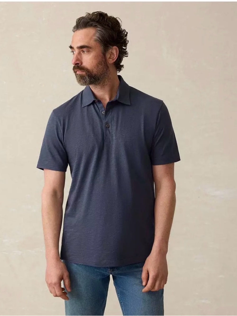 Faherty Men's Sunwashed Polo